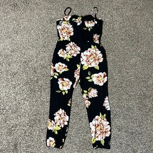 Girls Love Glam Girl size XL floral romper